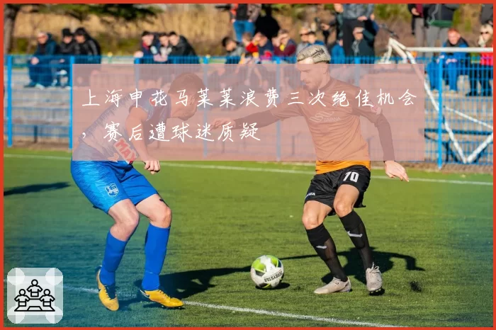 上海申花马莱莱浪费三次绝佳机会，赛后遭球迷质疑